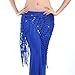 BellyLady Belly Dance Hip Scarf, Egyptian Triangle Shawl, Christmas Git Idea