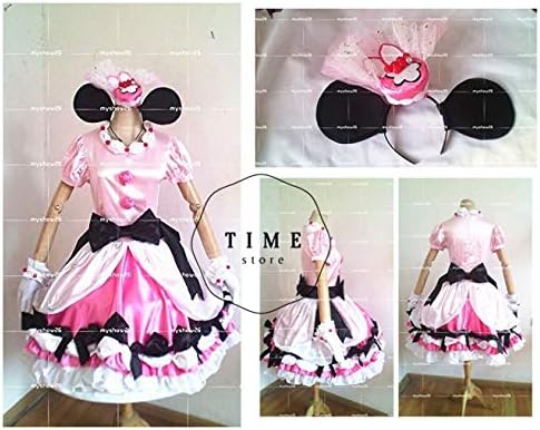 Amazon コスプレ衣装 テーブルイズウェイティング ミニー コスプレ衣装 ディズニー ハロウィン仮装 全セット コスプレ 仮装 通販