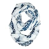 Littlearth NFL Dallas Cowboys Sheer Infinity Scarf