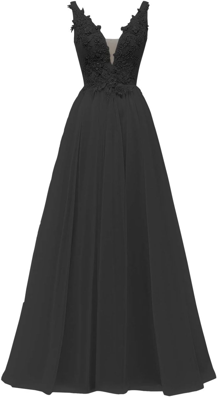 Special Occasion Dress Hot Sexy V-Neck Beaded Open Back Tulle Split Long Evening Prom Dresses