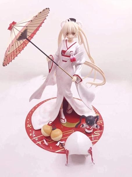 Amazon Co Jp ヨーガ ノー ソラ着物傘春野乃の沙耶pvcアニメ漫画ゲームキャラクター モデル像像フィギュアおもちゃのコレクション装 飾ギフトアニメファン Adie ホーム キッチン