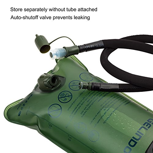 Gelindo Hydration Bladder 3 Liter 100oz, BPAFree Hydration Backpack