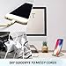 Wireless Charger, Seneo 10W Fast Wireless Charging Stand for Galaxy S9/S9+/Note 8/Note 5/S8/S8+/S7/S7 edge/S6 Edge+, Standard iPhone Qi Charger Stand for iPhone X/8/8 Plus (NO AC Adapter)