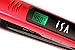 Titanium Flat Iron Digital Hair Straightener by Isa Professional 1 Inch 2 Year Warranty