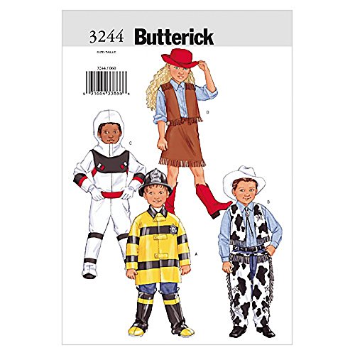Butterick Childrens Easy Sewing Pattern 3244 Fancy Dress Costumes