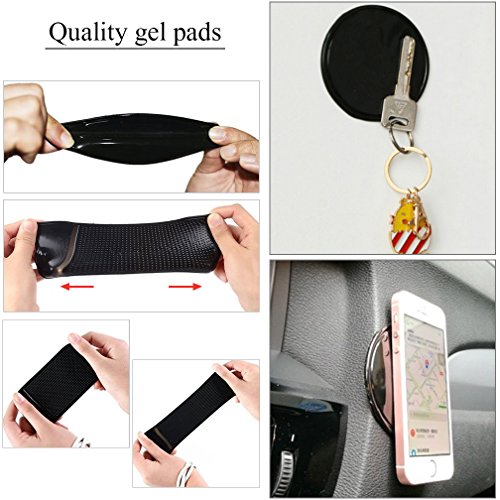 image for DOMIRE Sticky Cell Pad,12 Pieces Universal Easy Remove Non-Slip Gel Pa