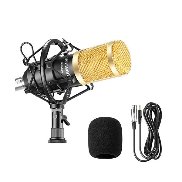 Neewer NW-800 Studio Rundfunk Aufnahme Mikrofon Set NW-800 Professionelle Kondensator-Mikrofon/Mikrofon…
