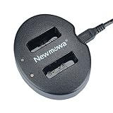NB 13L Newmowa Dual USB Charger for Canon NB-13L and PowerShot G5X, G7X, G7 X Mark II, G9X, G9 X Mark II, G1 X Mark III, SX620 HS, SX720 HS, SX730 HS
