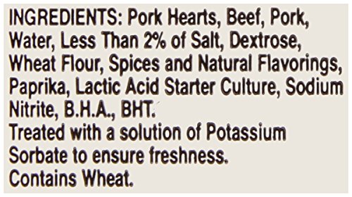 Oh Boy! Oberto Classics Cocktail Pep Smoked Sausage Sticks, 40-Ounce Package, 45 Count