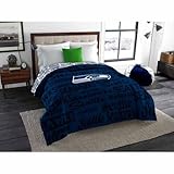 Seattle Seahawks WORLD CHAMPIONS Twin/Full Comforter (comforter only)