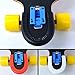 Skateboard Longboard Nose Guard and Tail Guard(Black)