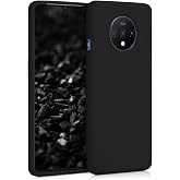 kwmobile Case Compatible with OnePlus 7T Case - TPU Silicone Phone Cover with Soft Finish - Black