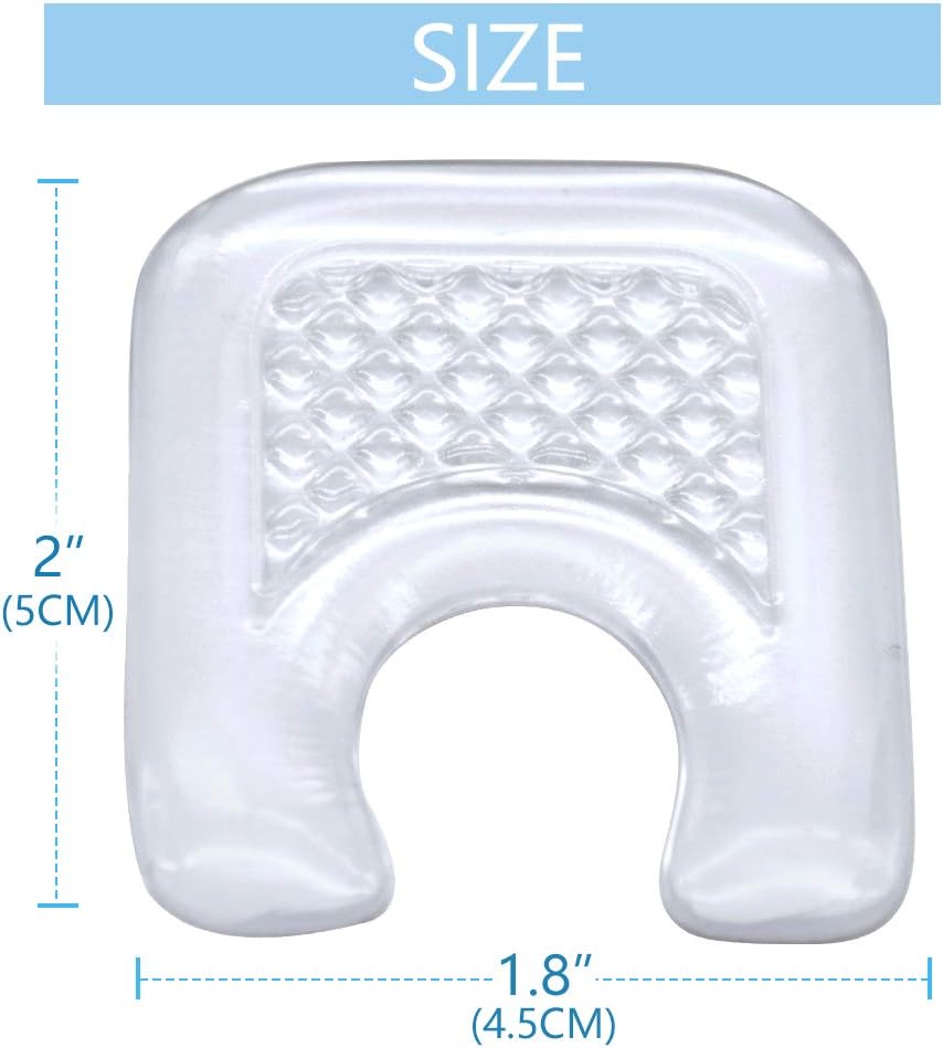 Sumifun Gel Callus Pads, 10 Pcs Protectors With U-Shaped and Waterproof Design for Pain Relief From Rubbing Blisters - Image 3