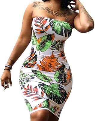 hawaiian bodycon dress