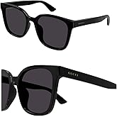 Gucci GG1346SK Lettering Logo Men Rectangular shape Sunglasses with Luxury Eyewear Kit