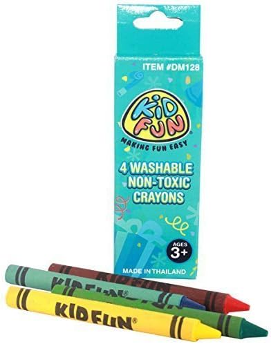 US TOY GROUP LLC -4 Pack Crayon Boxes (4-Pack of 12)