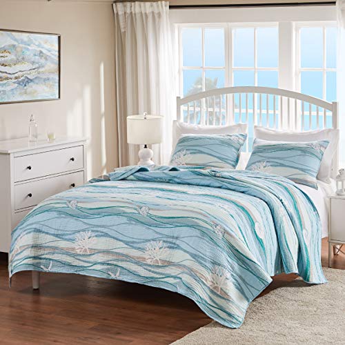 Greenland Home Maui Quilt Set, 2-Piece Twin/Twin XL, Multi