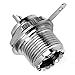 CESS Connector UHF Female SO239 Jack Bulkhead Panel/Chassis Mount - UHF Socket (10 Pack)