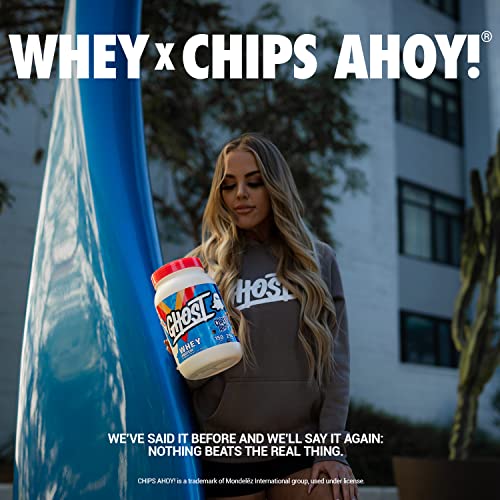 GHOST WHEY Protein Powder, Chips Ahoy! 2lb, 25g of Protein Whey
