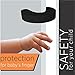 Decorative Door Stopper Wedge Stop - 2 pcs Premium Stainless Steel Premium Ruber - 2pcs Gift Finger Pinch Guard - Professional Set 4 in Pack - Original Heavy Duty Door Stops
