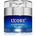 L'Core Paris Sapphire Facial Peel with Organic Extracts - Anti Aging Facial Peeling Gel Infused with Minerals and Real Sapphire Dust - 1.7oz/50ml
