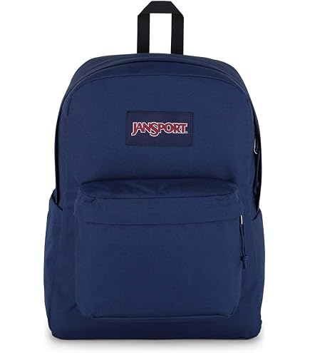 JanSport, Superbreak Backpack, Navy Blue, One Size