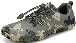 Kricely Men's Minimalist Barefoot Shoes Wide Toe