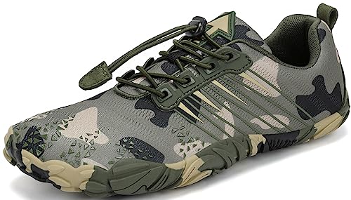 Kricely Men's Minimalist Barefoot Shoes Wide Toe