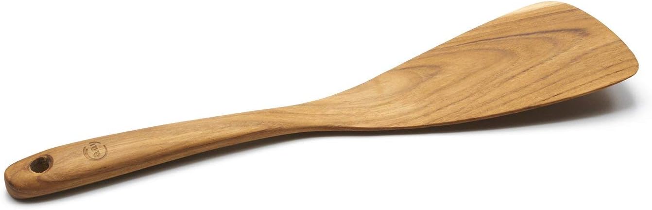 FAAY 11.5 Inch Teak Wood Spatula/Turner for RIGHT Hand | Versatile Spatula, Durable, Healthy and High Moist Resistance for Non Stick Cookware