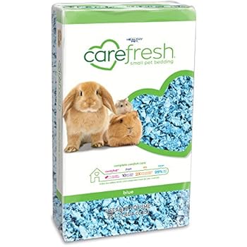 Carefresh Blue Small pet Bedding, 23L (Pack May Vary)