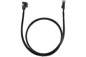 Internal Mini SAS 36-Pin 8087 to Right Angle 90 Degree SFF-8087 Cable Hard Disk Line