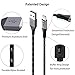Zdatt Short iPhone Lightning Cable Apple MFi Certified 4 inch Durable Nylon Braided Lightning to USB Sync Charging Cord Cables with Aluminum Connector for iPhone 8/7/7 Plus/6s/6 Plus/5s/SE,iPad-Black
