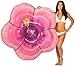Coconut Float's Luau Pool Floats; Hibiscus Flower Pool Raft, 5 X 5 Feet