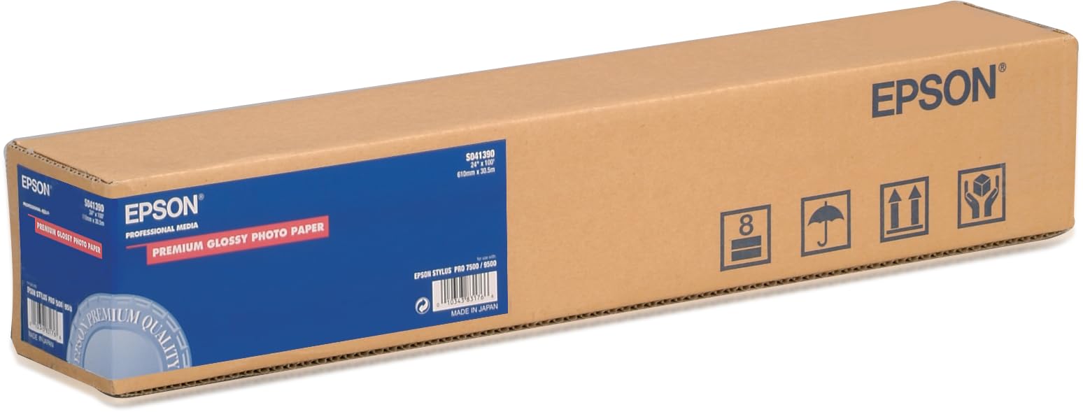 Epson 2357329 Premium Glossy Photo Paper Roll 329mm X 10M