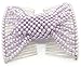 Casualfashion Delicate Women Girls EZ Stretch Pearls Combs Beaded Hair Comb Jewelry Double Clips (Light Blue)