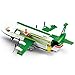 Sluban M38-0371 Aviation Blocks Plane Bricks Toy - Air Freighter, Green