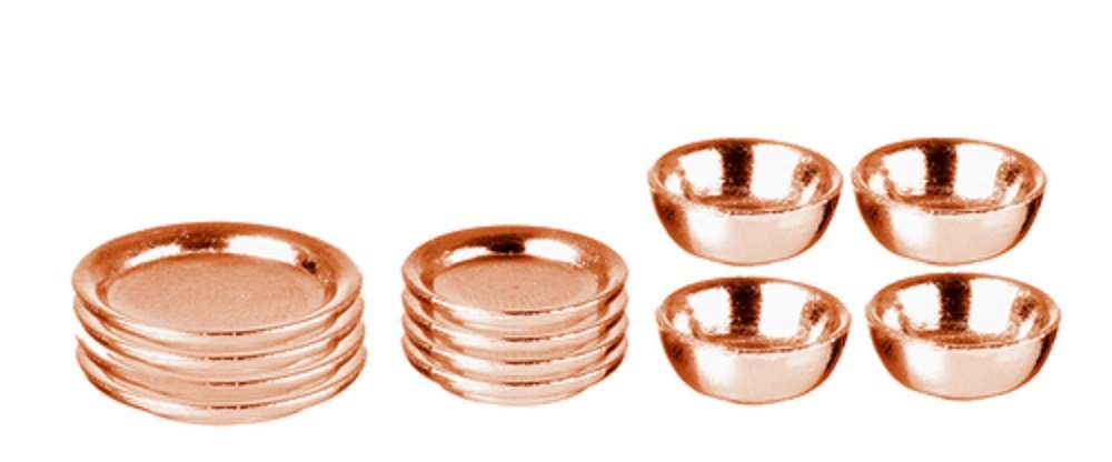 At Cheap Melody Jane Dollhouse Copper Plate Dish Set Miniature Metal Dining Accessory Decor Canada Low 40 Price Cgant Unej Ac Id
