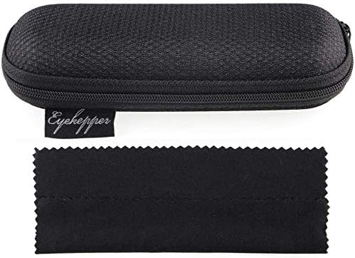 Eyekepper Ladies Reading Glasses - Oversized Square Design Readers for Women Black +1.00 - Image 5