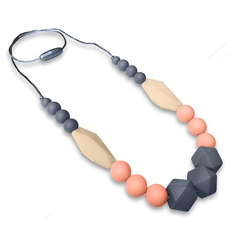 Baby teething necklace for mom