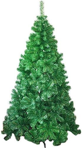 クリスマスツリー 電飾 飾り 人工現実的なクリスマスツリーの屋内屋外のお祝いの装飾pvcクリスマスツリーとサポートのために800支店のヒント新年装飾 割引 1109 Feet 210cm Size 7