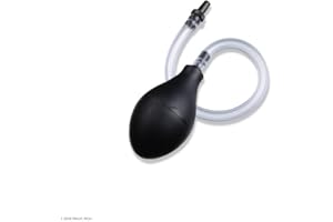 Welch Allyn 21504 Insufflation Bulb and Tube of Diagnostic Otoscope with Black Distal Tip Connector