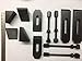 24 Pcs Clamp Kit Set M6 (6 mm) For Rotary Tables, Milling Tables, Face Plates & Vertical Slide