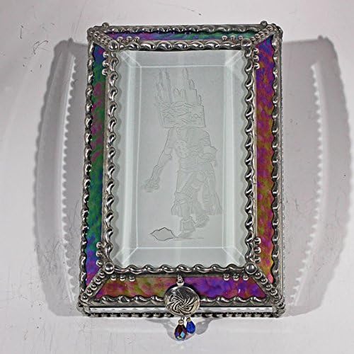 Kachina Dancer Native American Indian Keepsake Trinket Jewelry Treasure Box USA Made