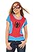 Rubie's womens Marvel Universe Spider-girl Classic Shirt costume apparel tops, As Shown, Small US