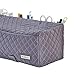 HOMEST Quilted Dust Cover with Back Pockets Compatible with Cricut Explore Air 2, Cricut Maker, Cricut Explore Air, Grey, Patent Design