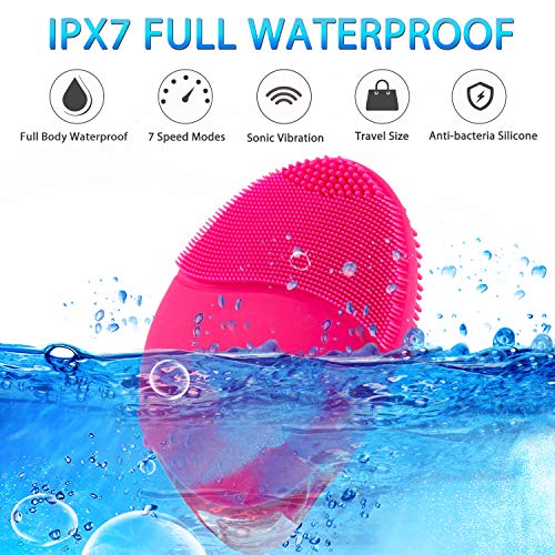 Facial Cleansing Brush, House Envy Sonic Face Brushes, Rechargeable