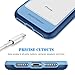 BENTOBEN iPhone Xs Case (2018), iPhone X Case, iPhone 10 Case, Slim Shockproof Hybrid Hard PC Clear Back Flexible TPU Bumper [Anti-Scratch] Protective Case for iPhone Xs/iPhone X / 10, Navy Blue