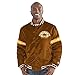 STARTER Adult Men NHL Legecy Retro Satin Jacket Boston Bruins, Small, Brown