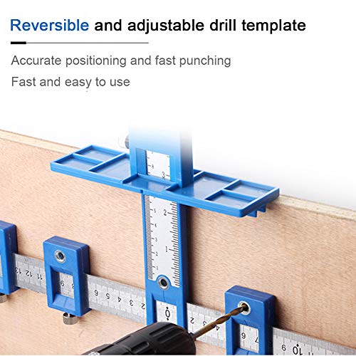Hardware Jig Drill Guide Template Adjustable Drawer and Door