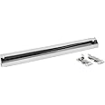 Rev-A-Shelf 31" Slim Tip-Out Sink Tray for Kitchen and Bathroom Base Cabinets, Large Pull Out Stainless Steel Storage Organizer, Silver, 6541-31-52